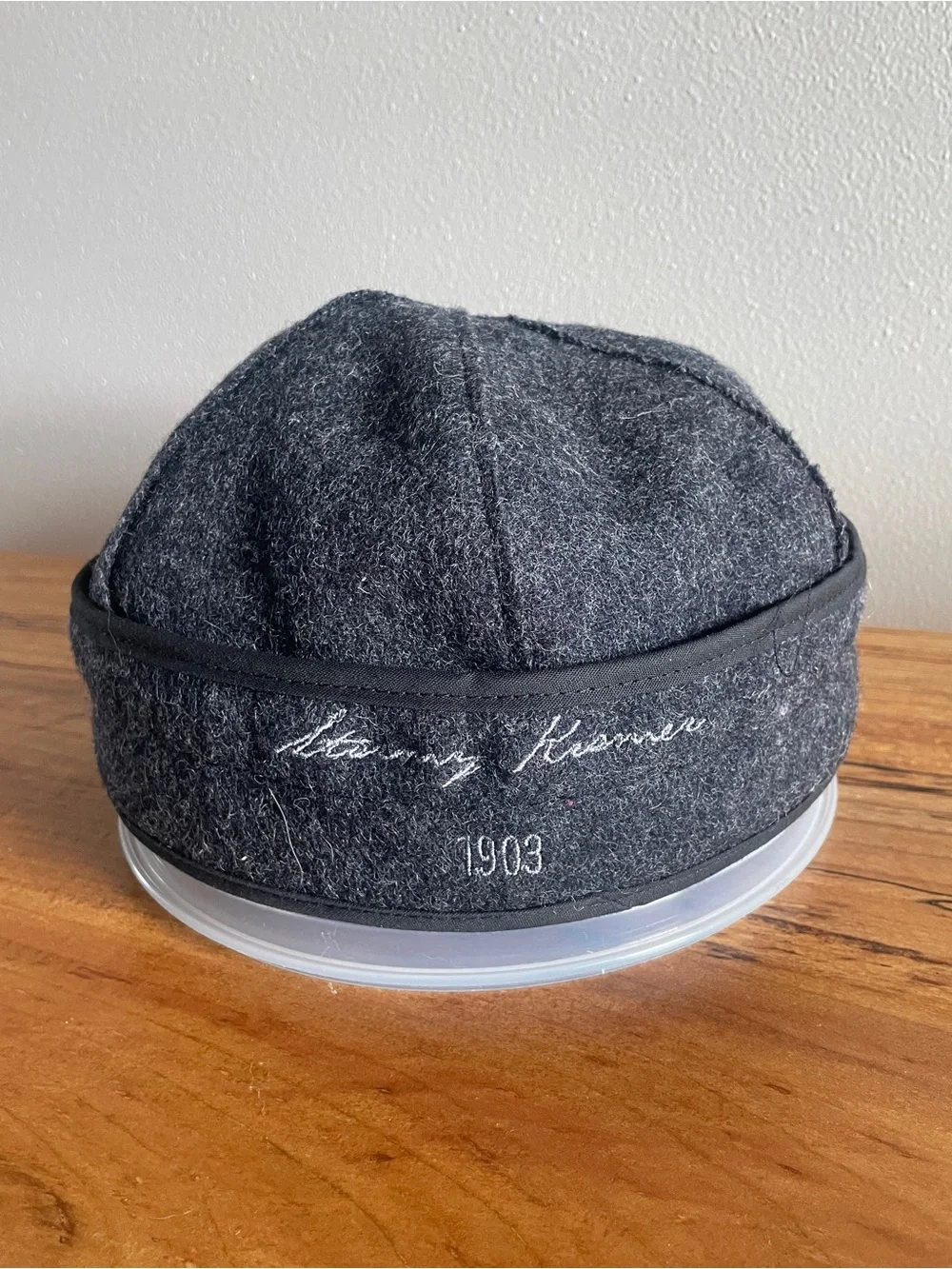 Stormy Kromer Charcoal Gray Wool-Blend Men's Cap